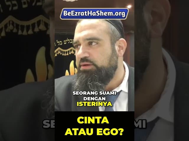 Jangan Asal Bilang “Aku Cinta Kamu” – Ini Kata Torah #Torah #Yahudi #RabiYaronReuven
