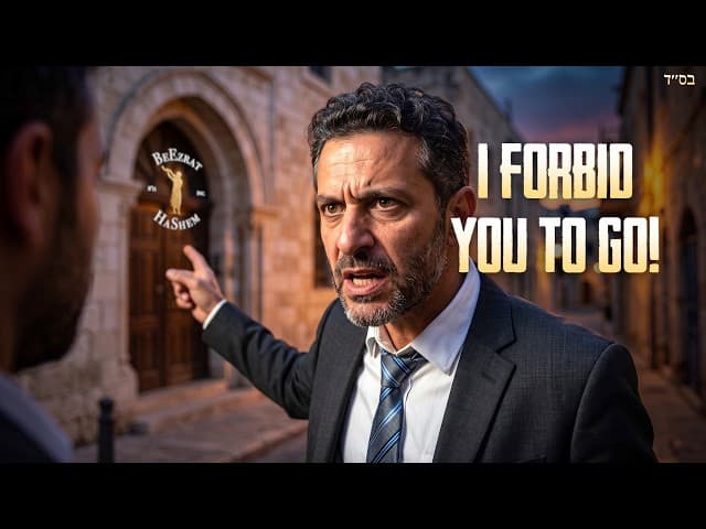 He Stopped His Son from Going to Shul, Then the Unthinkable Happened