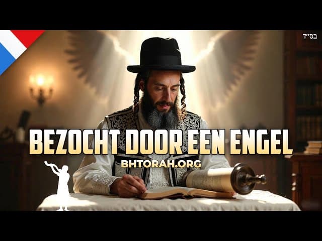 Hij werd bezocht door een engel.