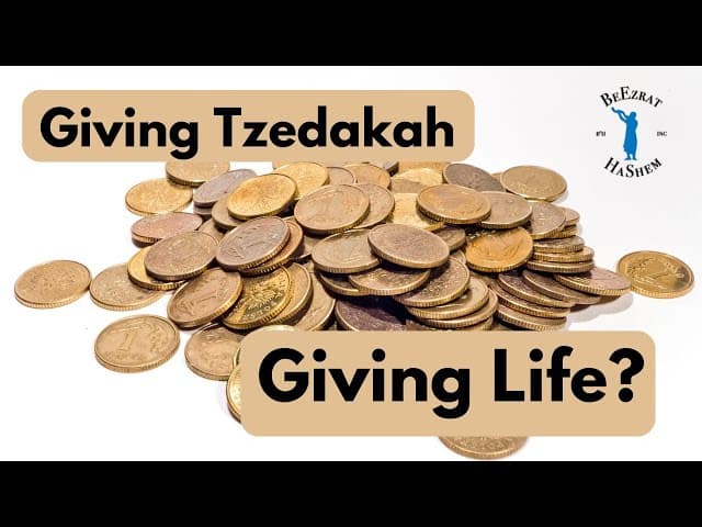 Giving Ma'aser and Tzedakah: Choosing to Suffer?