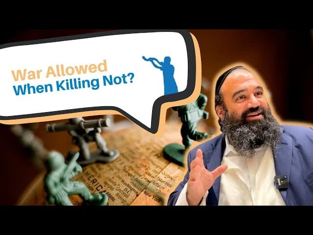 If killing is not allowed, why is war allowed?