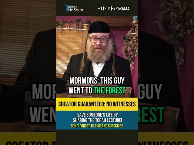 Where are your witnesses⁉️Judaism is the only True Religion #shorts