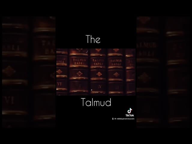 TALMUD AUTHENTICITY #talmud #rabbiyaronreuven #teshuva