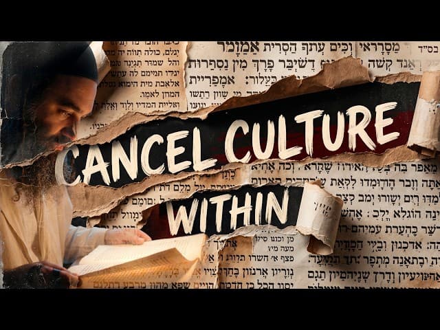 Cancel Culture Pretending To Be Holy | STUMP THE RABBI (267)