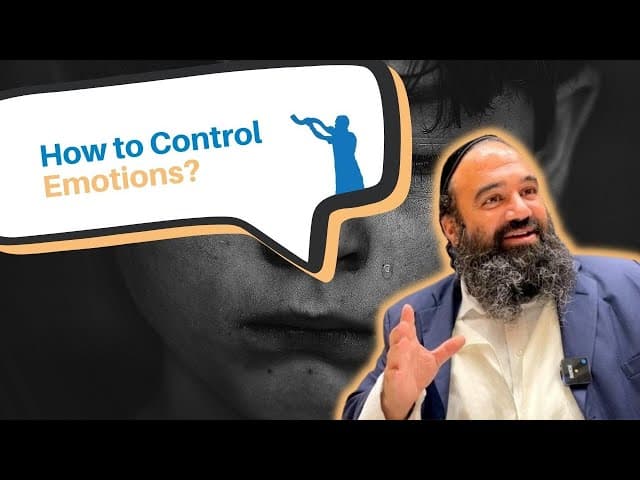 How does someone control their emotions?