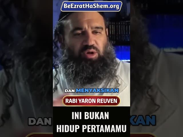 Ini Bukan Hidup Pertamamu #Torah #Yahudi #RabiYaronReuven #shorts