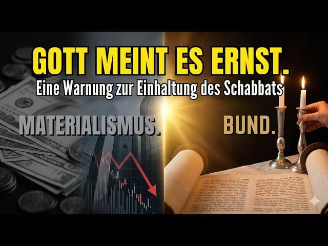 Gottes Schabbat-Botschaft an jeden Juden