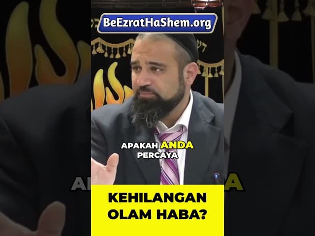1 Kesalahan Fatal Terhadap 13 Prinsip Iman #Torah #Yahudi #RabiYaronReuven