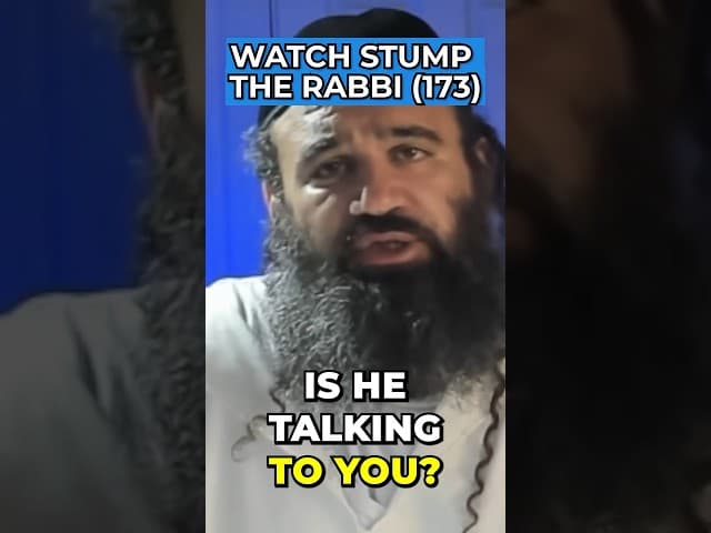 WATCH FULL STUMP THE RABBI (173) LINK IN THE COMMENTS