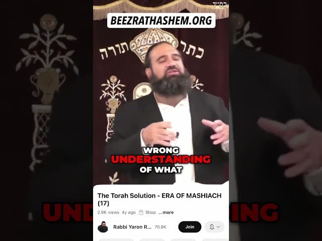 Countdown To The Coming Of MaShiach #Torah #Jewish #RabbiYaronReuven #MaShiach