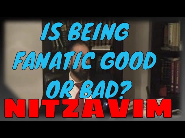 Parashat Nitzavim Don't Be Too Righteous, But Don't Be A Nazi Either