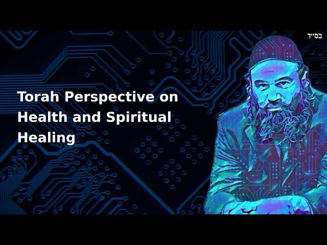 Torah Perspective on Health and Spiritual Healing