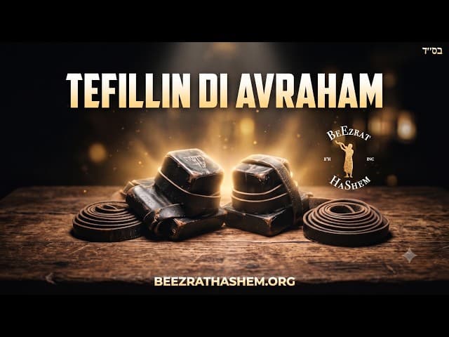 Tefillin di Avraham Avinu e La Torah Orale