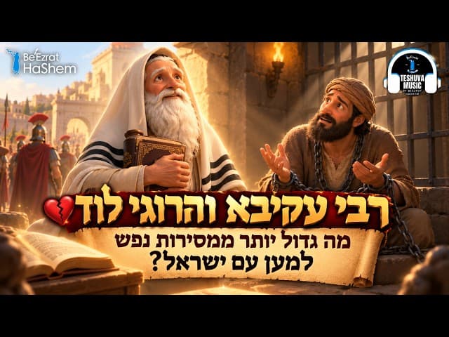 💔 רבי עקיבא והרוגי לוד – מה גדול יותר ממסירות נפש למען עם ישראל? 📖🔥 | Jewish Music