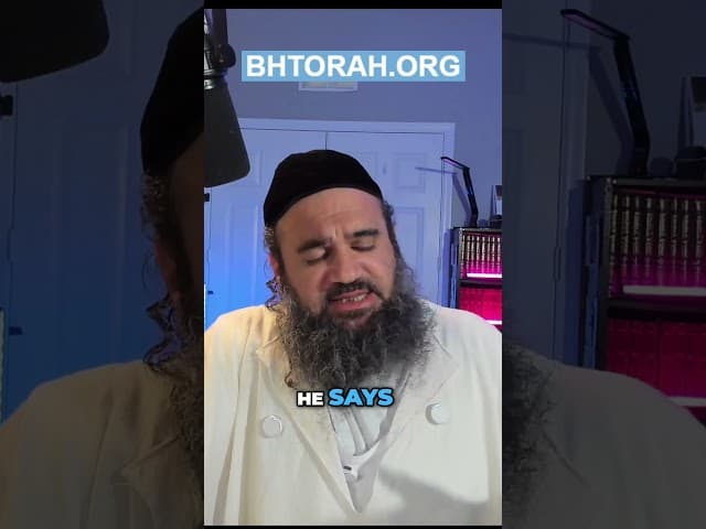 Rabbi's Advice Saves Life!