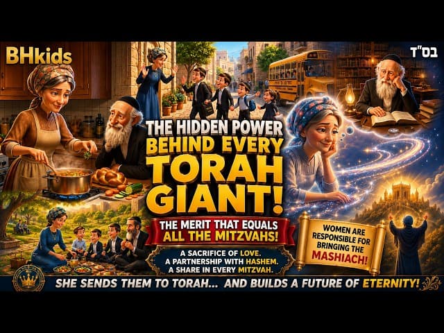 The Merit Of Women 👩✨| TORAH FOR KIDS AI