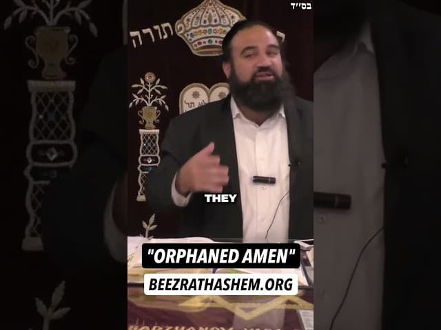 Amen Yetuma, un orphelin Amen