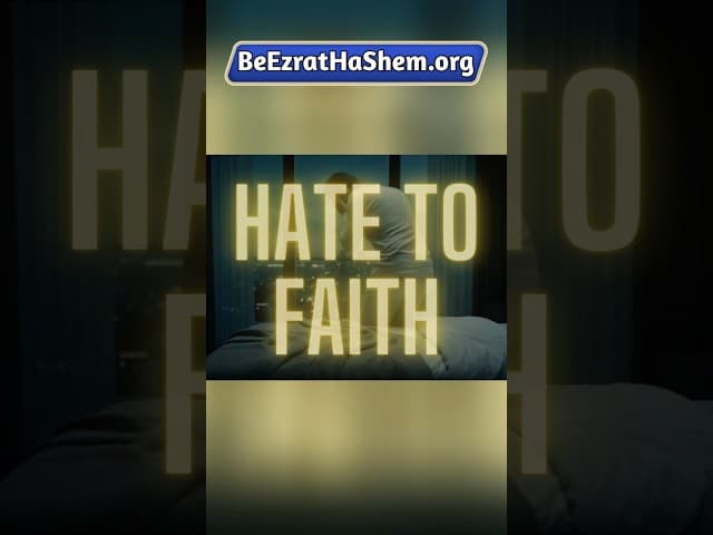 Hate to Faith | Jewish Music #shorts #Israel