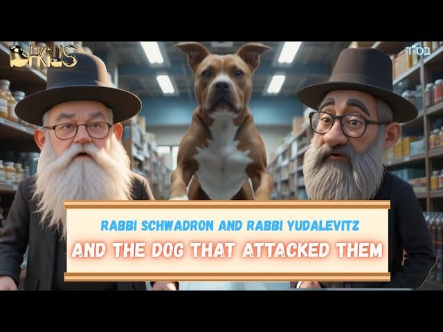 The Shabbat Showdown: Rabbis vs. the Pitbull! | TORAH FOR KIDS AI
