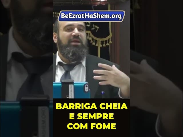 A destruidora ganância #Torá #Judeu #RabinoYaronReuven