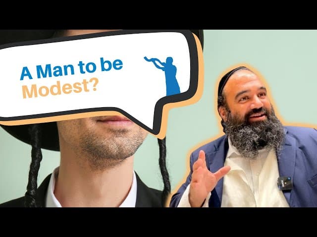 What does it mean for a man to be modest?