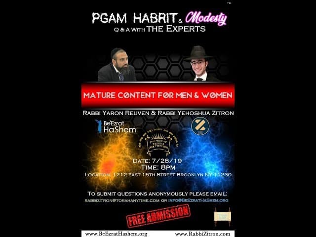 Pgam HaBrit/Wasting Seed Q&A and FIREY DEBATE