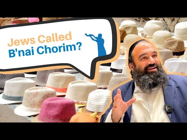 Why were the Jews called B'nai Chorim?