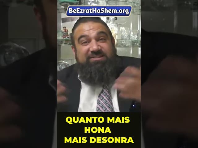 Um Judeu Pecando Desonra a D-us #Torá #Judeu #RabinoYaronReuven