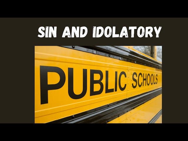 SIN AND IDOLATRY