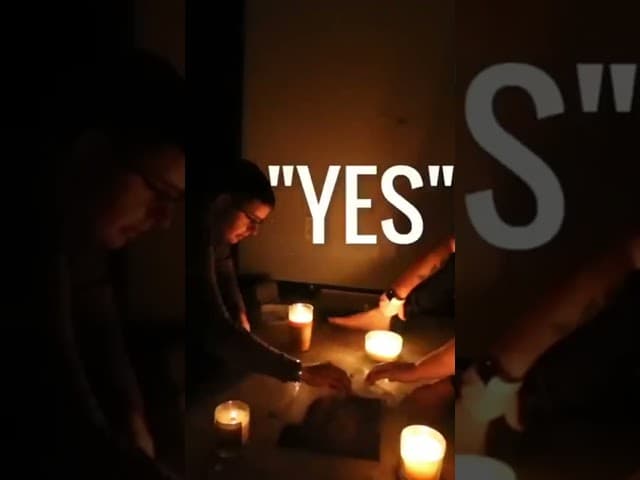 Ouija Board Session: Is Something Real or Just Our Minds? #shorts
