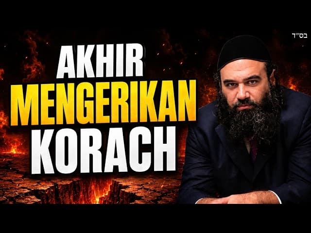 Korach: Akhir Mengerikan Para Penyesat | Stump The Rabbi 207
