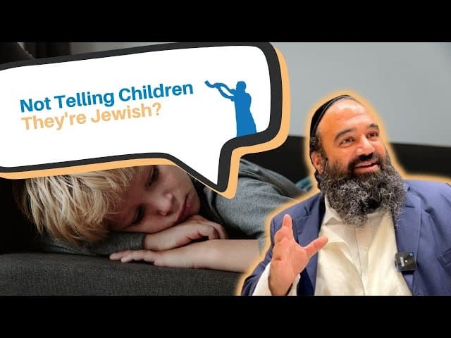 What happens if parents don t tell their kids they are Jewish?