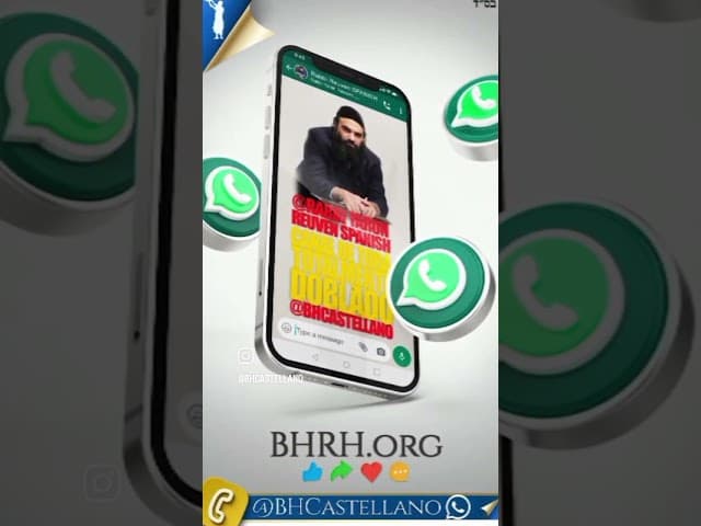 📣 Bienvenidos al nuevo canal de WhatsApp Oficial del Rabi Yaron Reuven en CASTELLANO