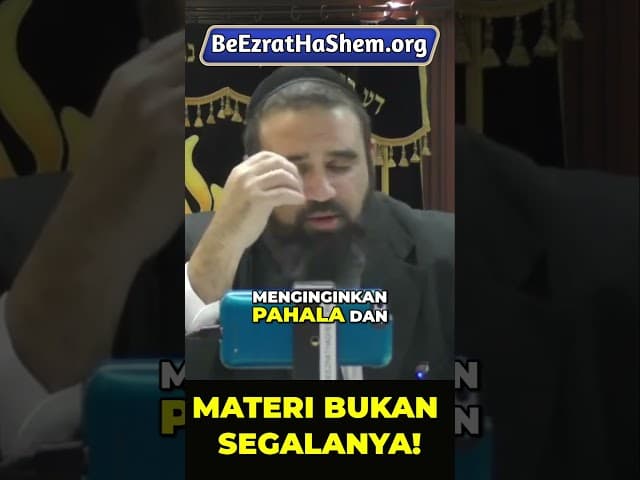 Mengapa Orang Kaya Sering Merasa Hampa? #Torah #Yahudi #RabiYaronReuven