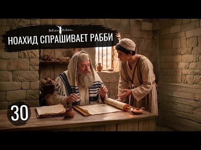 [30] Ноахид спрашивает Рабби: Биркат hа мазон для ноахидов