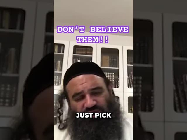 DONT BELIEVE THEM