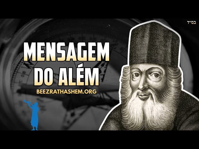 Aviso do Rabino Yonatan Eybeschutz para buscar TeShuva