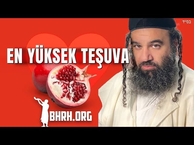 TeShuva'nın En Üst Seviyesi Rosh Hashanah