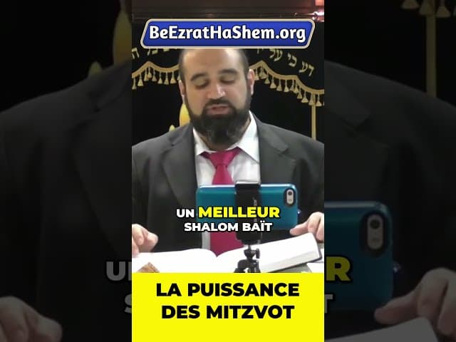 La puissance des Mitzvot #Torah #Juif #RabbinYaronReuven