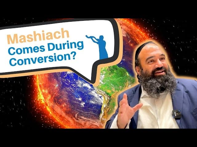 What happens if Mashiach comes while in the process of conversion?
