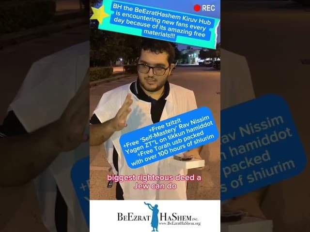 South Florida's BeEzrat HaShem Inc. KIRUV Station: Where Jewish Hearts Ignite
