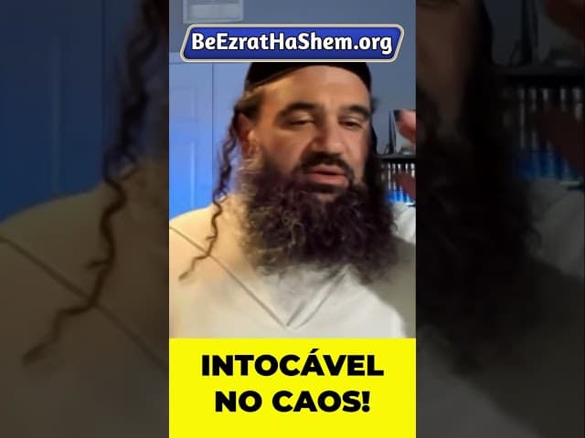 A Única Saída Quando Tudo Está em Chamas #Torá #Judeu #RabinoYaronReuven