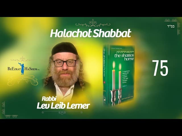 Disassembling Movable Utensils & Demolishing Temporary Ohel - Shabbos Home (75)