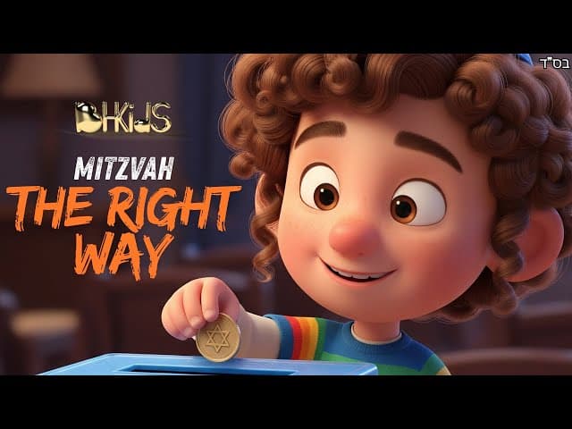 The Right Way to Do Tzedakah | TORAH FOR KIDS AI