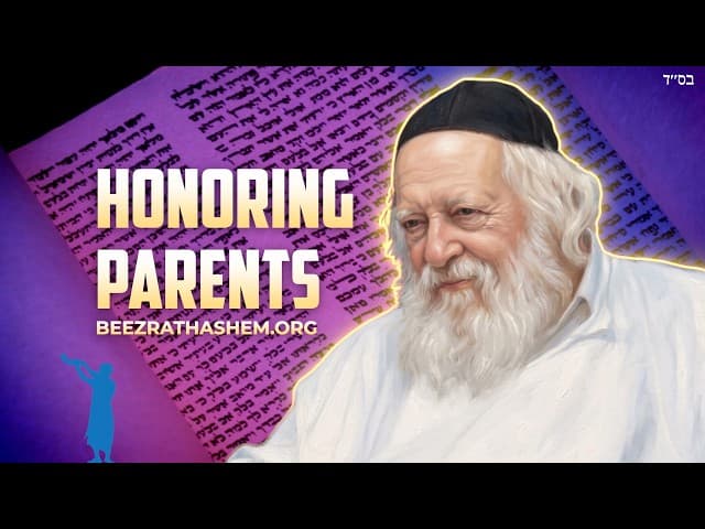 Rav Chaim Kanievsky on Honoring Your Parents