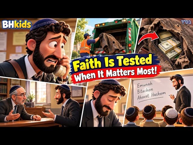 The Test Of Faith | Rabbi Elimelech | TORAH FOR KIDS AI