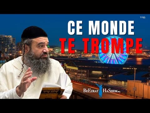 Ne sois pas trop à l'aise en ce monde.