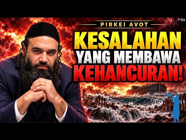 Orang Yahudi Dijual! – Mussar Pirkei Avot (70)