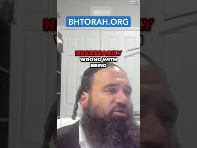 Convertirse al judaísmo por las razones correctas.