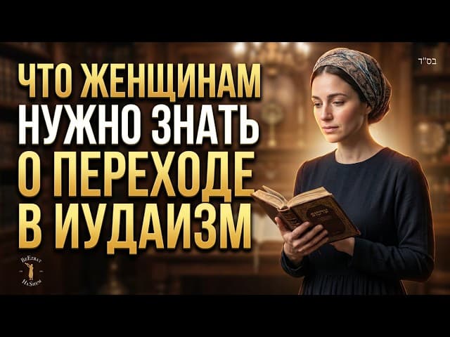 Что нужно женщинам знать о переходе в иудаизм